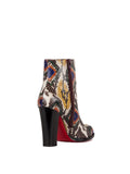 Christian Louboutin - Adox Python Booties - Multi / Black - ForwardModa