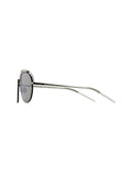 Evoluti2 Aviator Sunglasses - Palladium / Gray Silver