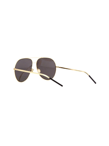 Dior - Astral Aviator Sunglasses - Black Gold / Gray - ForwardModa
