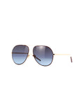 Dior - Astral Aviator Sunglasses - Burgundy Gold / Gray Petrol Gradient - ForwardModa