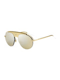 Evoluti2 Aviator Sunglasses - Gold / Ivory Mirrored
