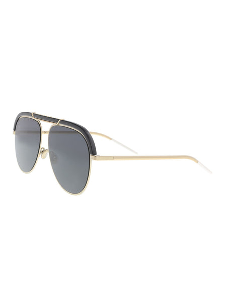 Desertic Sunglasses - Black & Gold / Grey