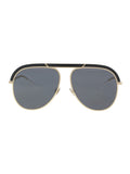 Desertic Sunglasses - Black & Gold / Grey