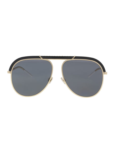 Desertic Sunglasses - Black & Gold / Grey
