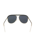 Desertic Sunglasses - Black & Gold / Grey