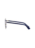 Reflected Aviator Sunglasses - Blue / Blue