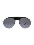 Evolution Rimless Sunglasses - Black Palladium / Gray
