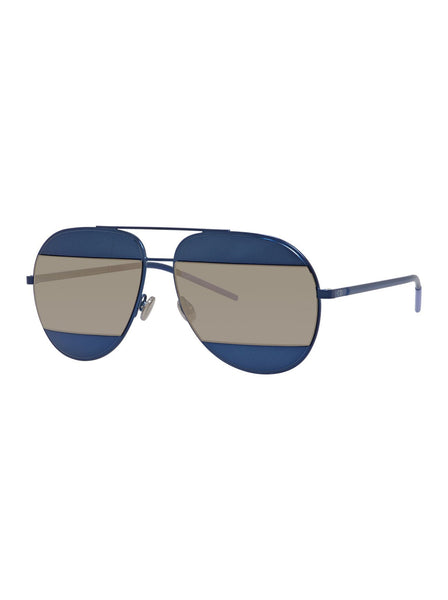 Split 1 Sunglasses - Blue Mauve / Blue Mauve & Gray