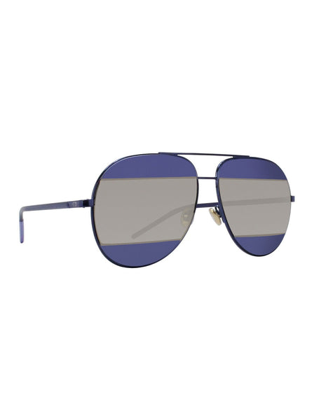 Split 1 Sunglasses - Blue Mauve / Blue Mauve & Gray
