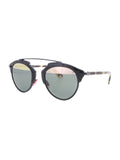 So Real Sunglasses - Black & Havana / Grey Rose Gold