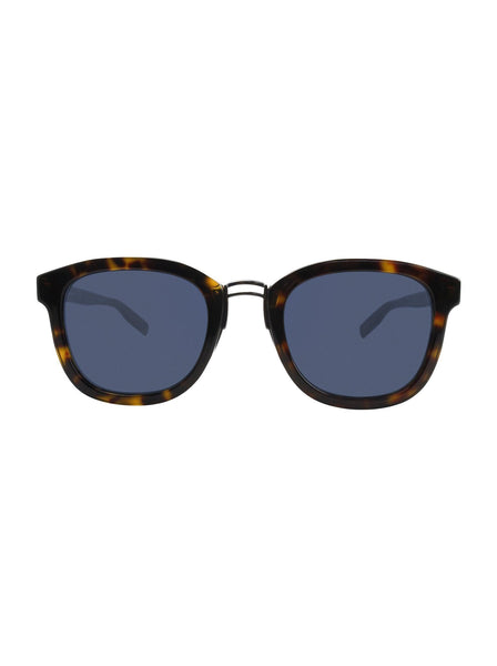 Dior - Blacktie230S Square Sunglasses - Dark Havana Black / Blue - ForwardModa