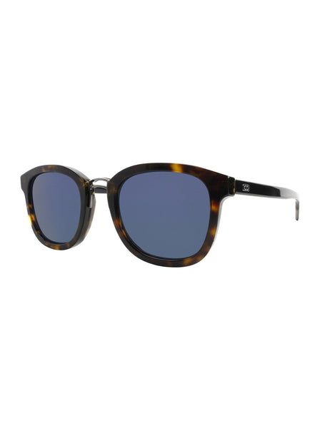 Dior - Blacktie230S Square Sunglasses - Dark Havana Black / Blue - ForwardModa