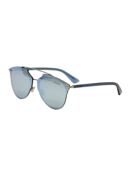 Reflected P Sunglasses - Ruthenium & Blue / Azure