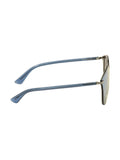 Reflected P Sunglasses - Ruthenium & Blue / Azure