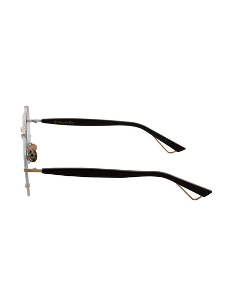 Technologic Sunglasses - Silver & Black / Gray Rose