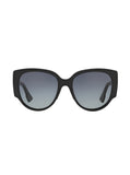 Night1 Rectangle Sunglasses - Black / Gray Gradient