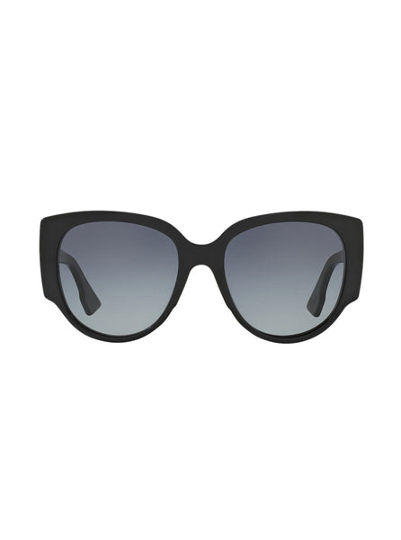 Night1 Rectangle Sunglasses - Black / Gray Gradient