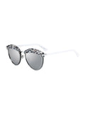 Offset1 Sunglasses - Silver White / Gray Silver Gradient