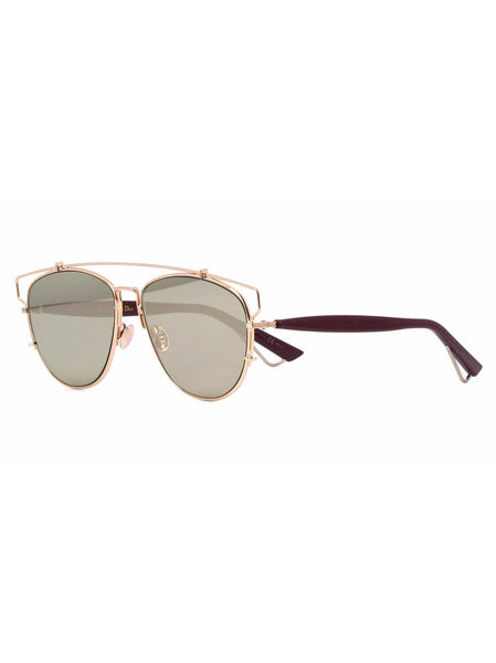 Technologic Sunglasses - Copper Gold Burgundy / Light Ivory