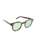 Dior - Blacktie218S Cat Eye Sunglasses - Green Havana Black / Gray Green Mirrored - ForwardModa