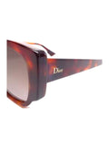 Night2 Rectangle Sunglasses - Havana / Brown Gradient
