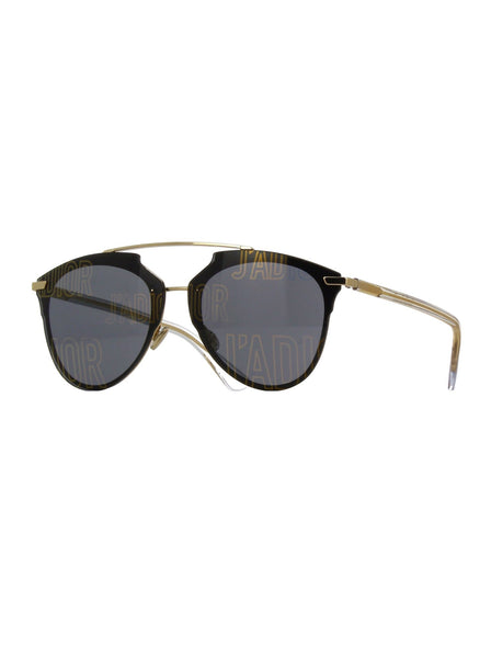 Reflected P Sunglasses - Rose Gold & Crystal / Gold