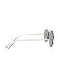 Technologic Sunglasses - Navy / Ivory / Green Mirrored