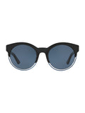 Sideral1 Round Sunglasses - Black / Blue