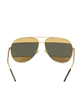 Split 1 Sunglasses - Gold / Gold & Gray