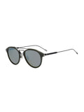 Dior - Blacktie226S Circle Sunglasses - Matte Black / Dark Gray Mirrored - ForwardModa