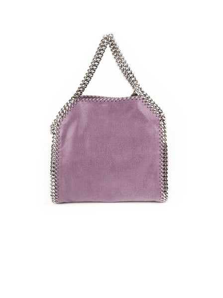 Falabella Shaggy Deer Mini Tote - Violet