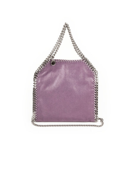 Falabella Shaggy Deer Mini Tote - Violet