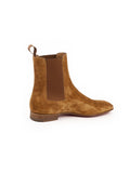 Suede Roadie Chelsea Ankle Boot - Tan
