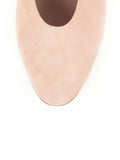 Suede 40mm Ballerina Pump - Rosa