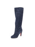 Dorififa Suede Knee Boot - Navy