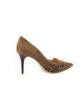 Jimmy Choo - Alia Toe Suede Pump - Leopard - ForwardModa