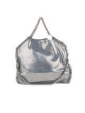 Falabella Metallic Small Tote Bag - Stone