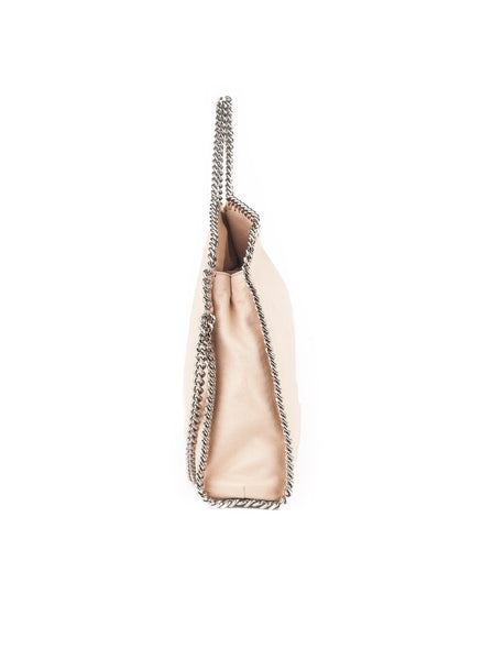 Falabella Shaggy Deer Fold Over Tote - Rose