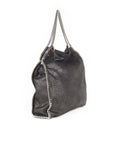 Falabella Shaggy Deer Big Tote - Black