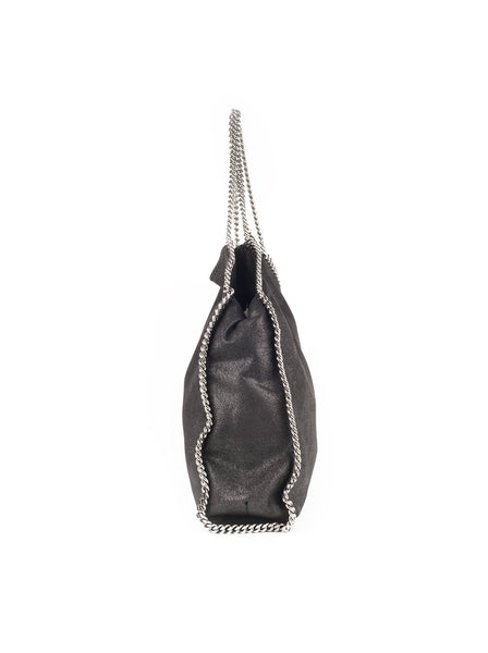 Falabella Shaggy Deer Big Tote - Black