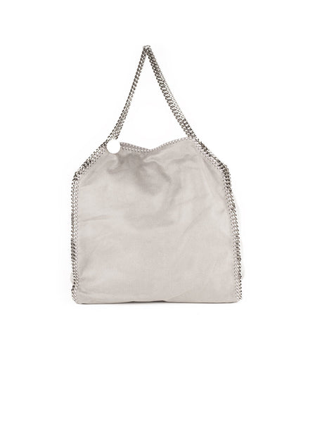 Falabella Shaggy Deer Big Tote - Light Gray