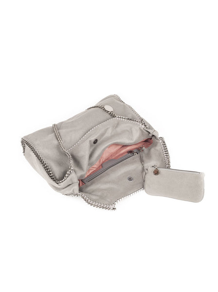 Falabella Shaggy Deer Big Tote - Light Gray