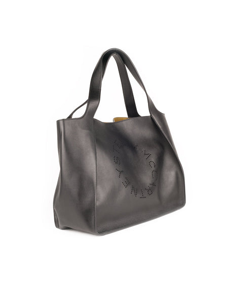 Stella Logo Medium Tote Bag - Black