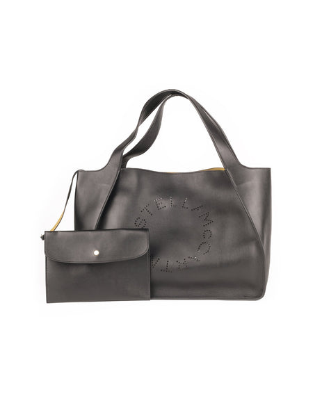 Stella Logo Medium Tote Bag - Black