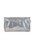 Falabella Shaggy Deer Crossbody Bag - Metallic Gunmetal
