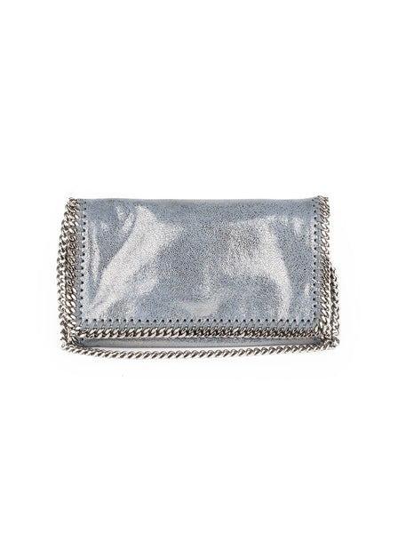 Falabella Shaggy Deer Crossbody Bag - Metallic Gunmetal