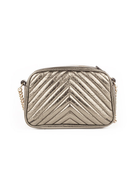 Stella Star Mini Shoulder Bag - Metallic Olive