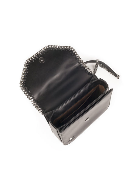 Falabella Box Stars Shoulder Bag - Black