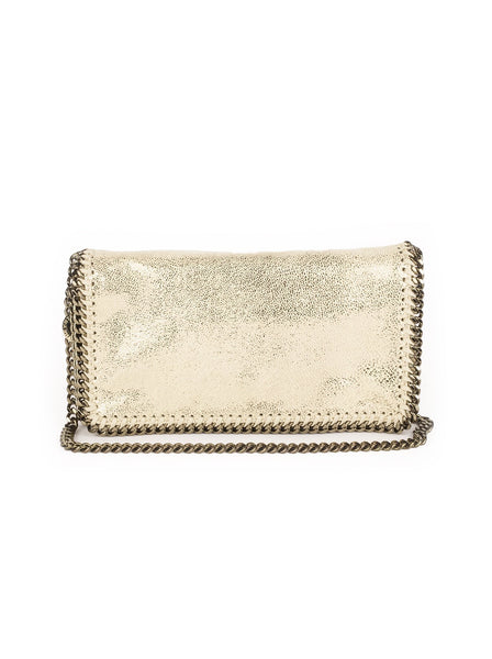Falabella Shaggy Deer Crossbody Bag - Metallic Yellow