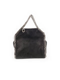 Falabella Shaggy Deer Small Tote - Black